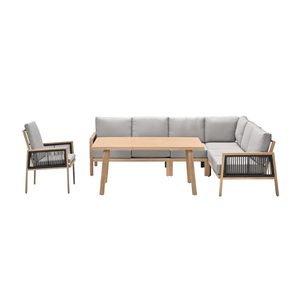 Garden Impressions lounge dining set San Capri R - 6-delig incl. stoel