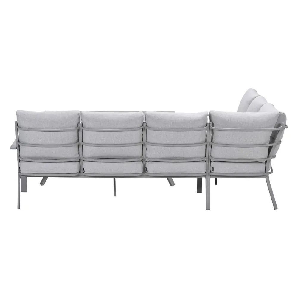 Garden Impressions lounge dining set Senja valley sand - 3-delig links