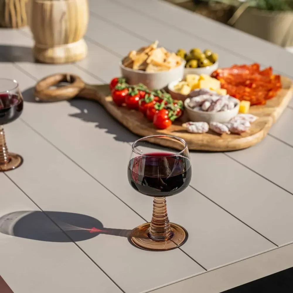 Garden Impressions lounge dining set Senja valley sand - 5-delig - rechts incl stoel