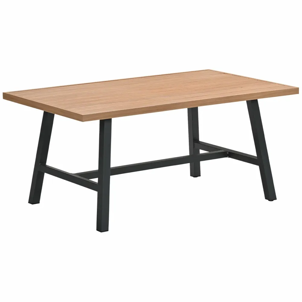 Garden Impressions lounge dining tafel Lissabon - light teak look