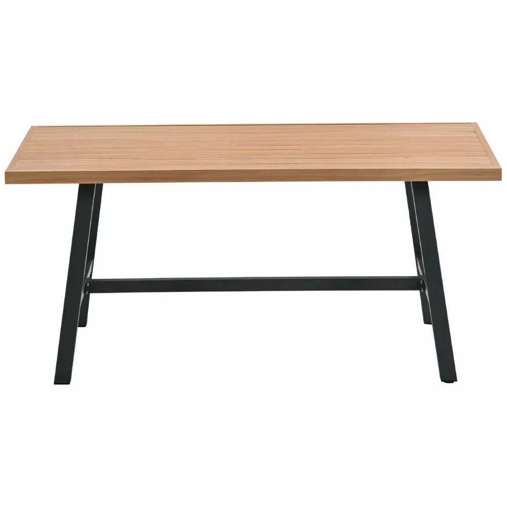 Garden Impressions lounge dining tafel Lissabon - light teak look
