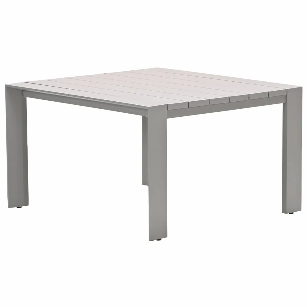Garden Impressions lounge dining tafel Malakka taupe 111,5x111,5 cm