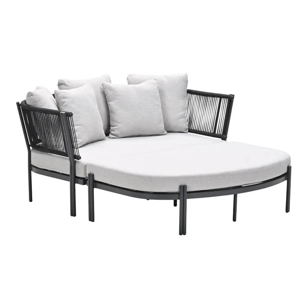 Garden Impressions lounge ligbed Atlanta daybed donker grijs