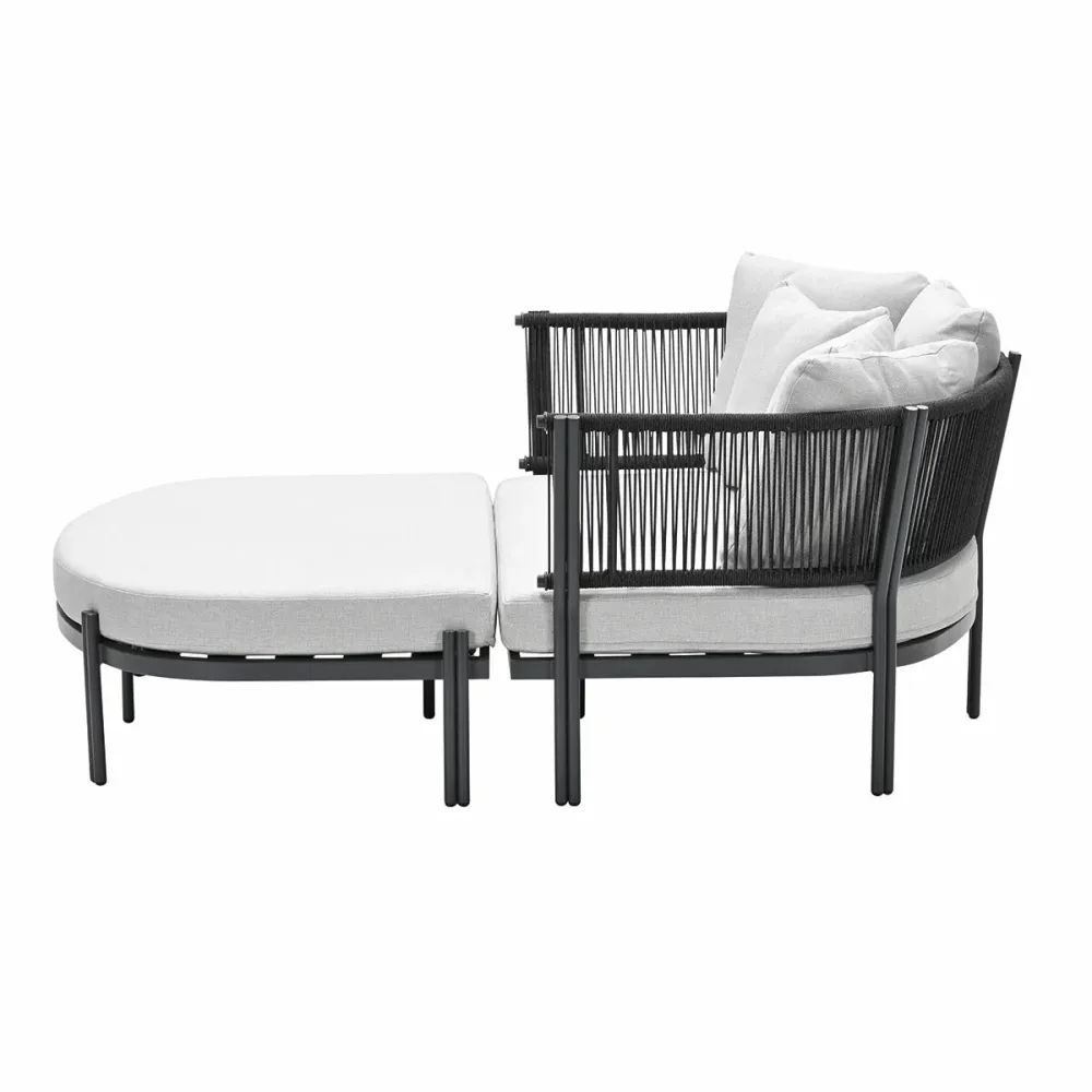 Garden Impressions lounge ligbed Atlanta daybed donker grijs