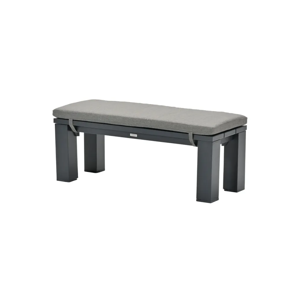 Garden Impressions loungebank Nika donker grijs - zand kleurig