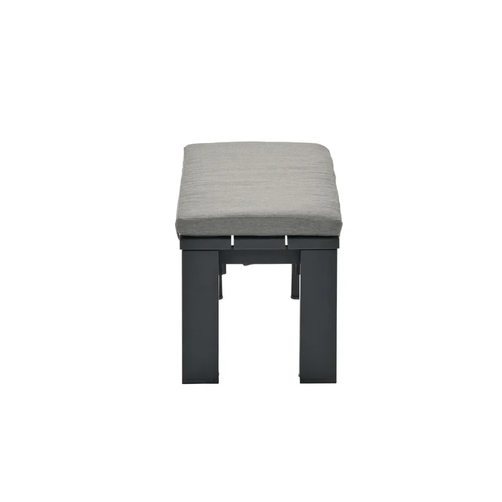Garden Impressions loungebank Nika donker grijs - zand kleurig