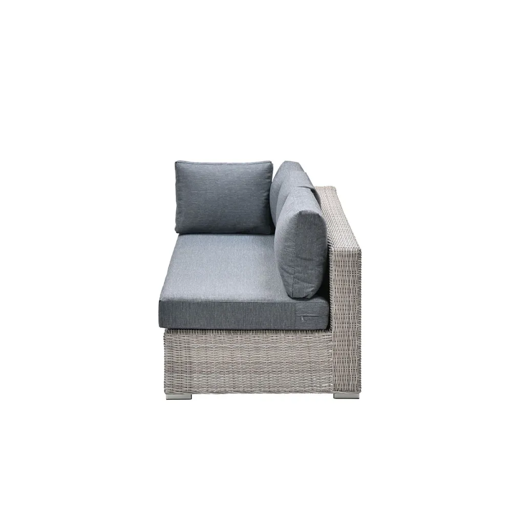 Garden Impressions loungebank Tennessee arm rechts vintage willow - texfiber