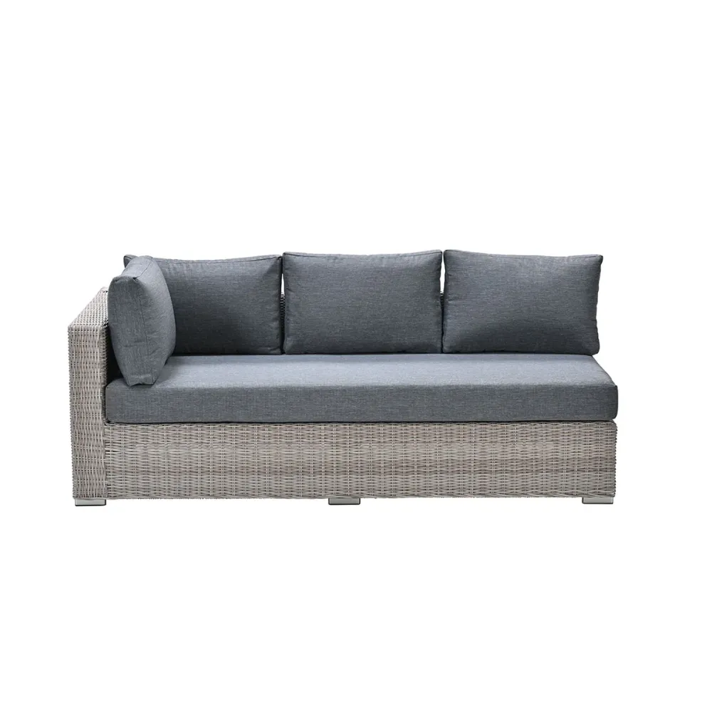 Garden Impressions loungebank Tennessee arm rechts vintage willow - texfiber