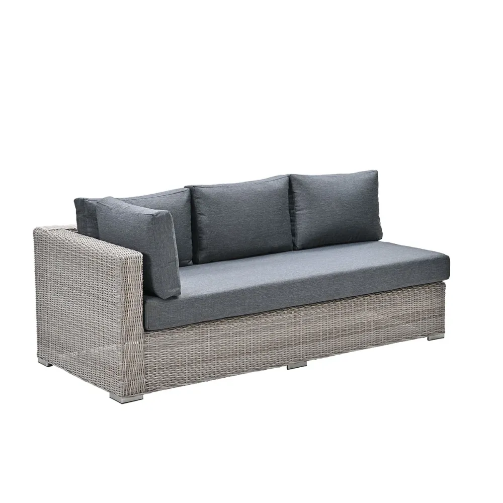 Garden Impressions loungebank Tennessee arm rechts vintage willow - texfiber