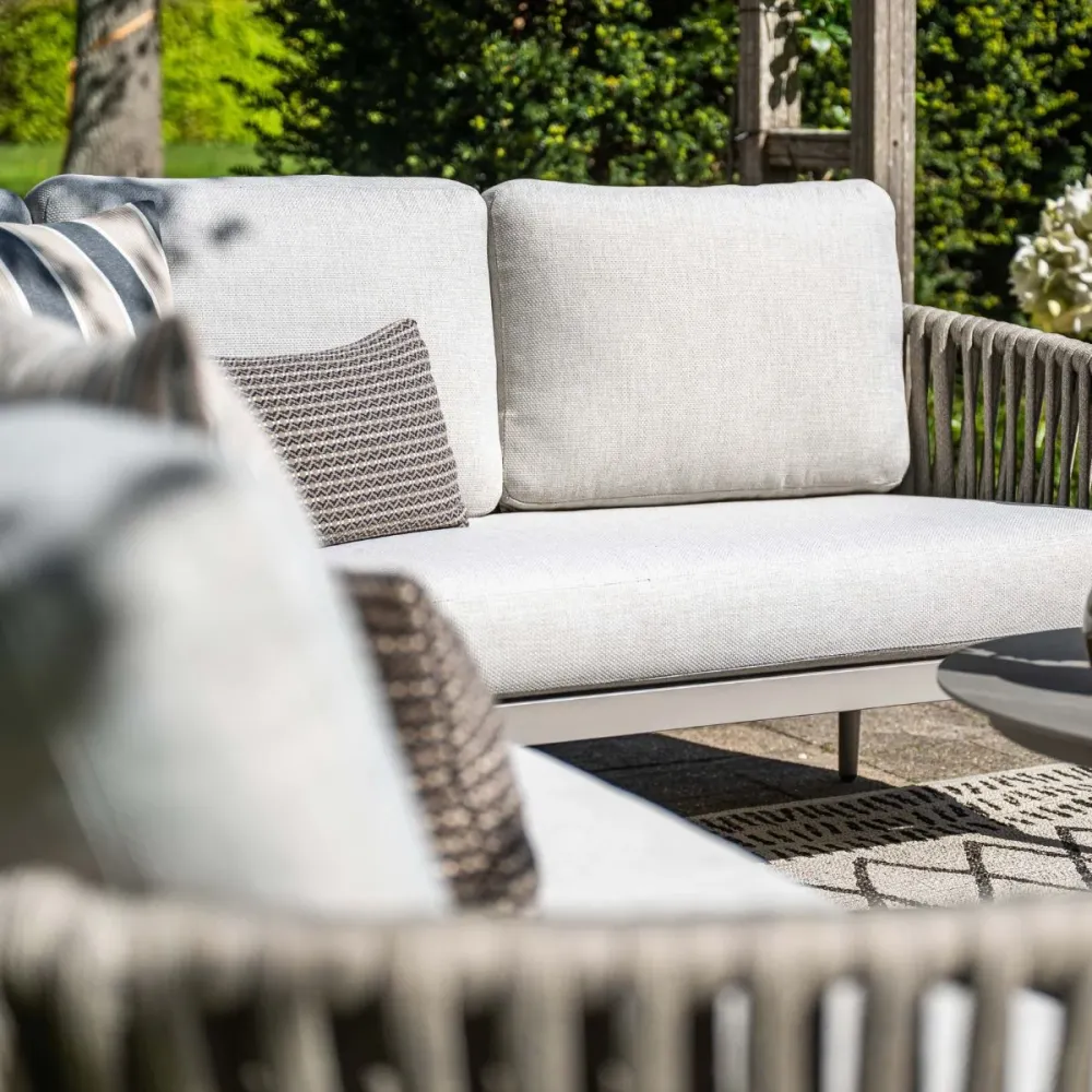 Garden Impressions Loungeset Devin hoek 6-delig - Monte Carlo loungetafels
