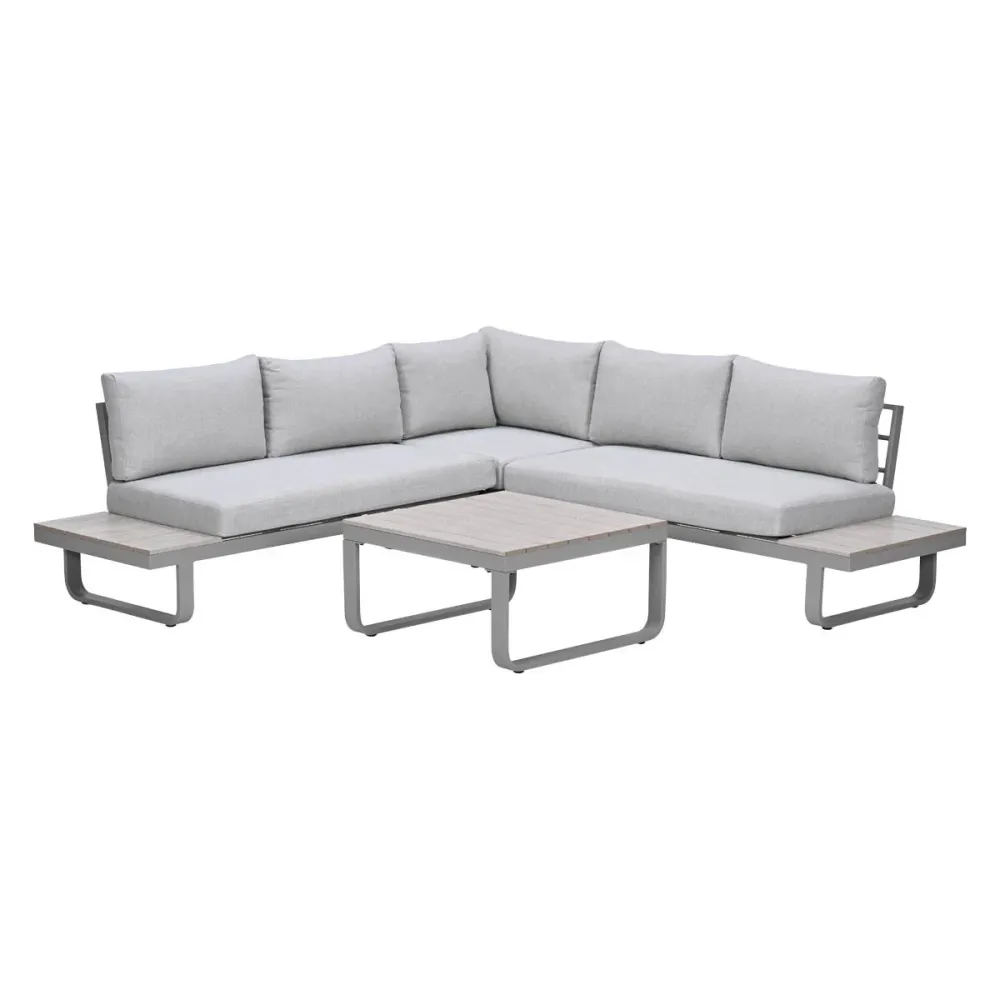 Garden Impressions loungeset Diego 4-delig - taupe
