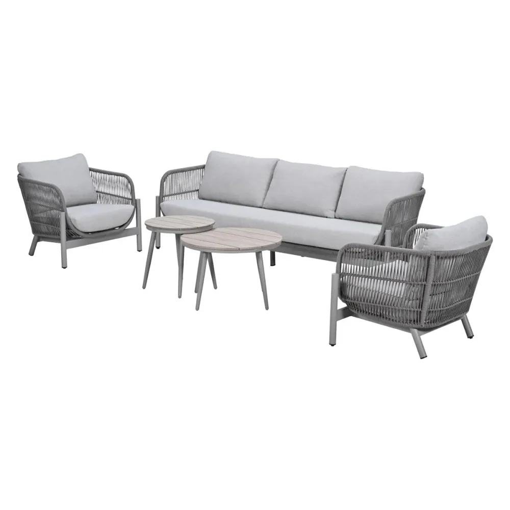Garden Impressions Loungeset Luzia 5-delig - taupe