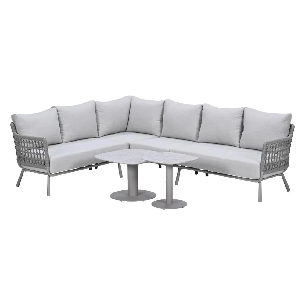 Garden Impressions Loungeset Maud 6-delig - taupe