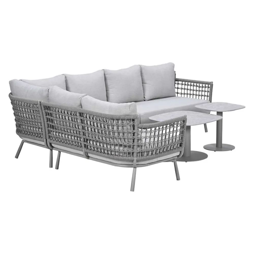 Garden Impressions Loungeset Maud 6-delig - taupe