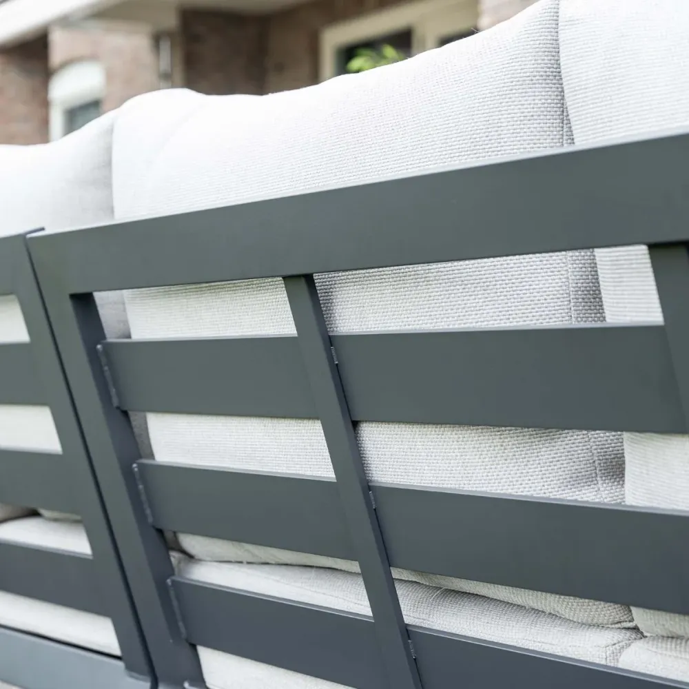 Garden Impressions Loungeset Sorelli 4-delig - donker grijs