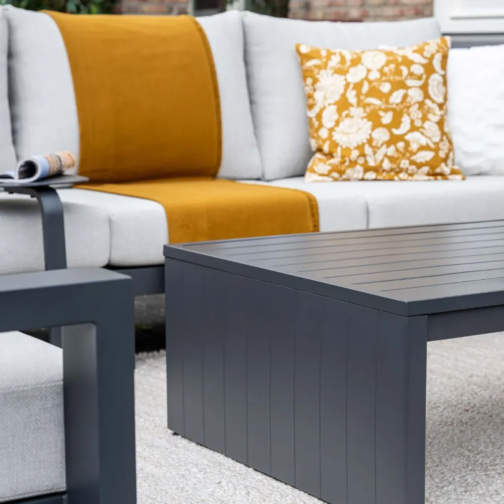 Garden Impressions Loungeset Sorelli 5-delig - donker grijs