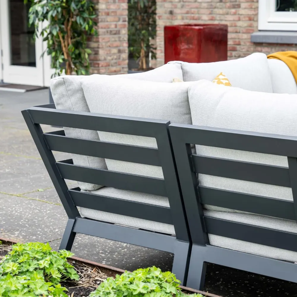 Garden Impressions Loungeset Sorelli 5-delig - donker grijs