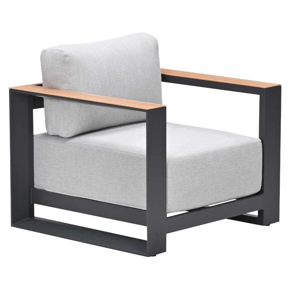 Garden Impressions loungestoel Malakka - light teak look