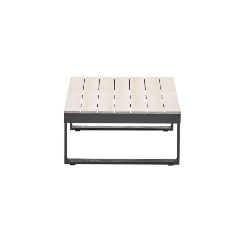 Garden Impressions loungetafel gabon donker grijs 130 x 70 cm