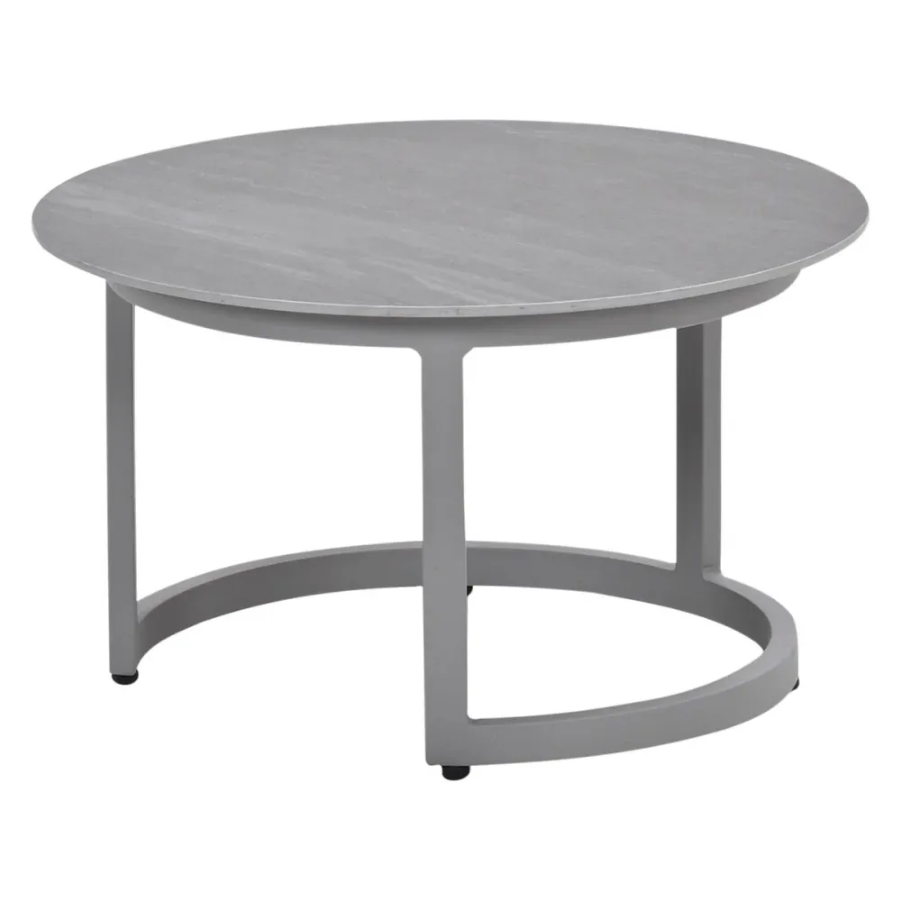 Garden Impressions Loungetafel Monte carlo Ø60xH35 cm - taupe