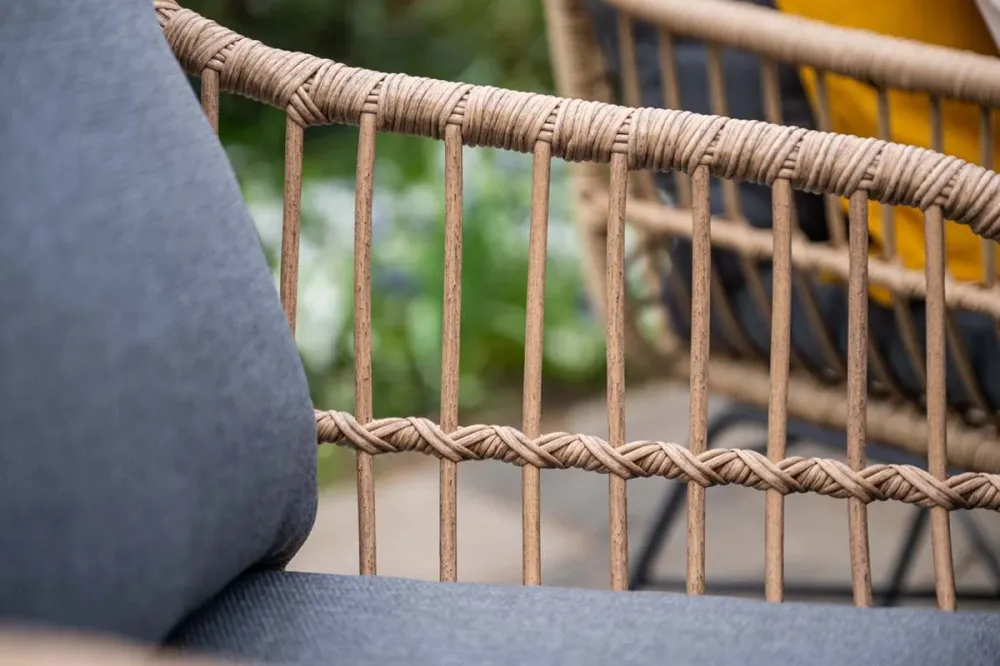 Garden Impressions Margriet tuinstoelen set van 4 natural