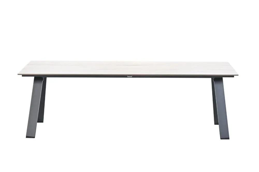 Garden Impressions Nevada dining tuintafel - 240 cm - light teak Vironwood