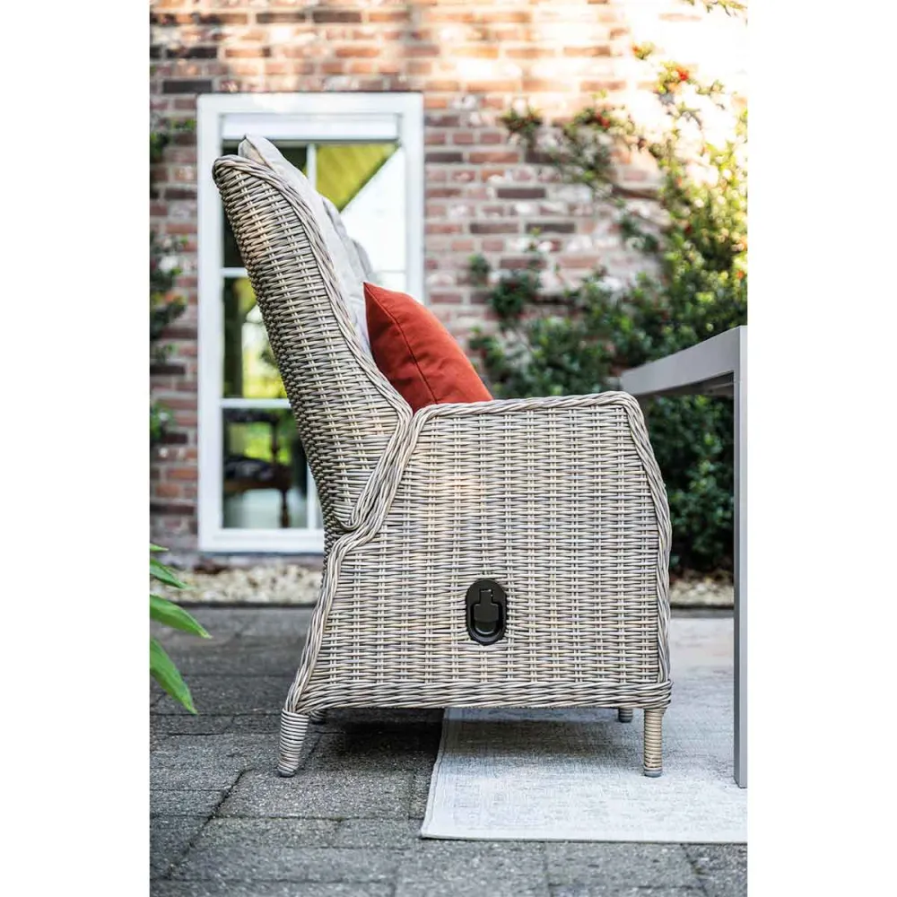 Garden Impressions tuinset Marbella - Penang - vintage willow - 7-delig