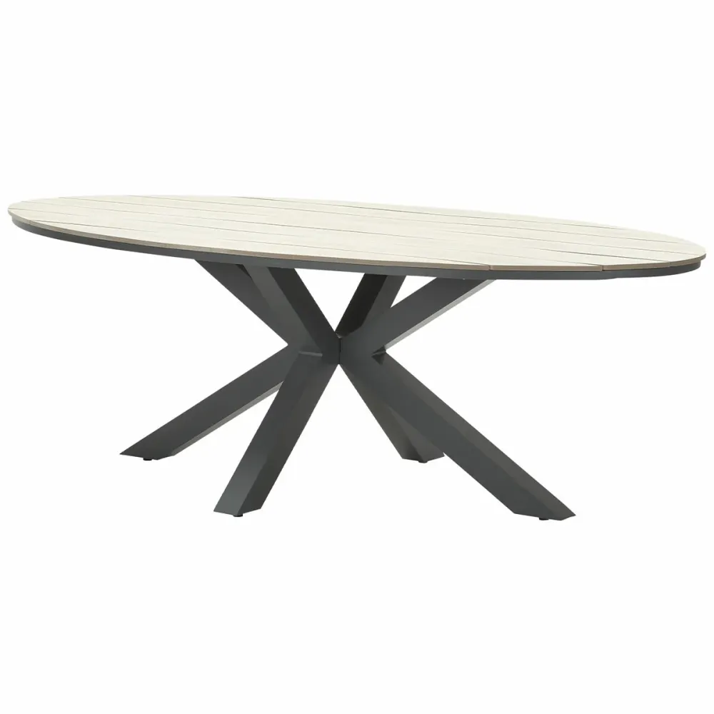 Garden Impressions tuinset Senja - Tulli - desert sand - 220x115 cm - 7-delig