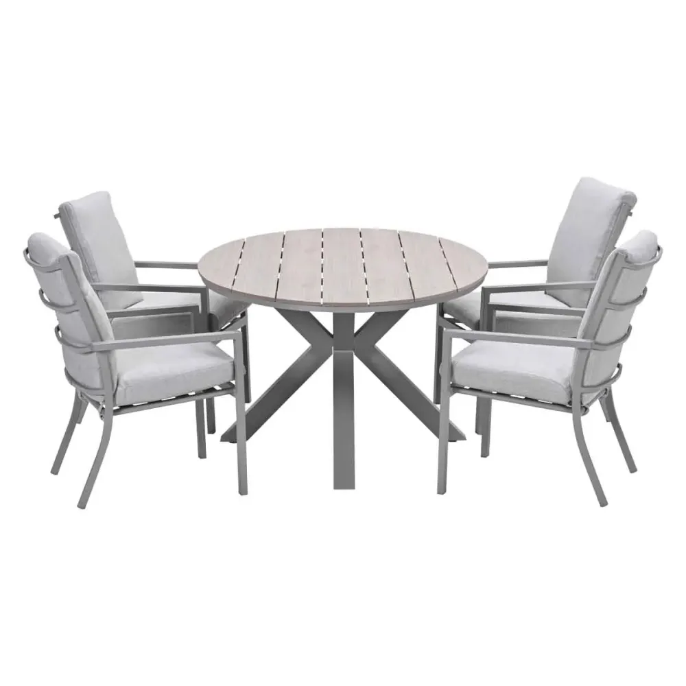 Garden Impressions tuinset Senja - Tulli - valley sand - 180x115 cm - 5-delig