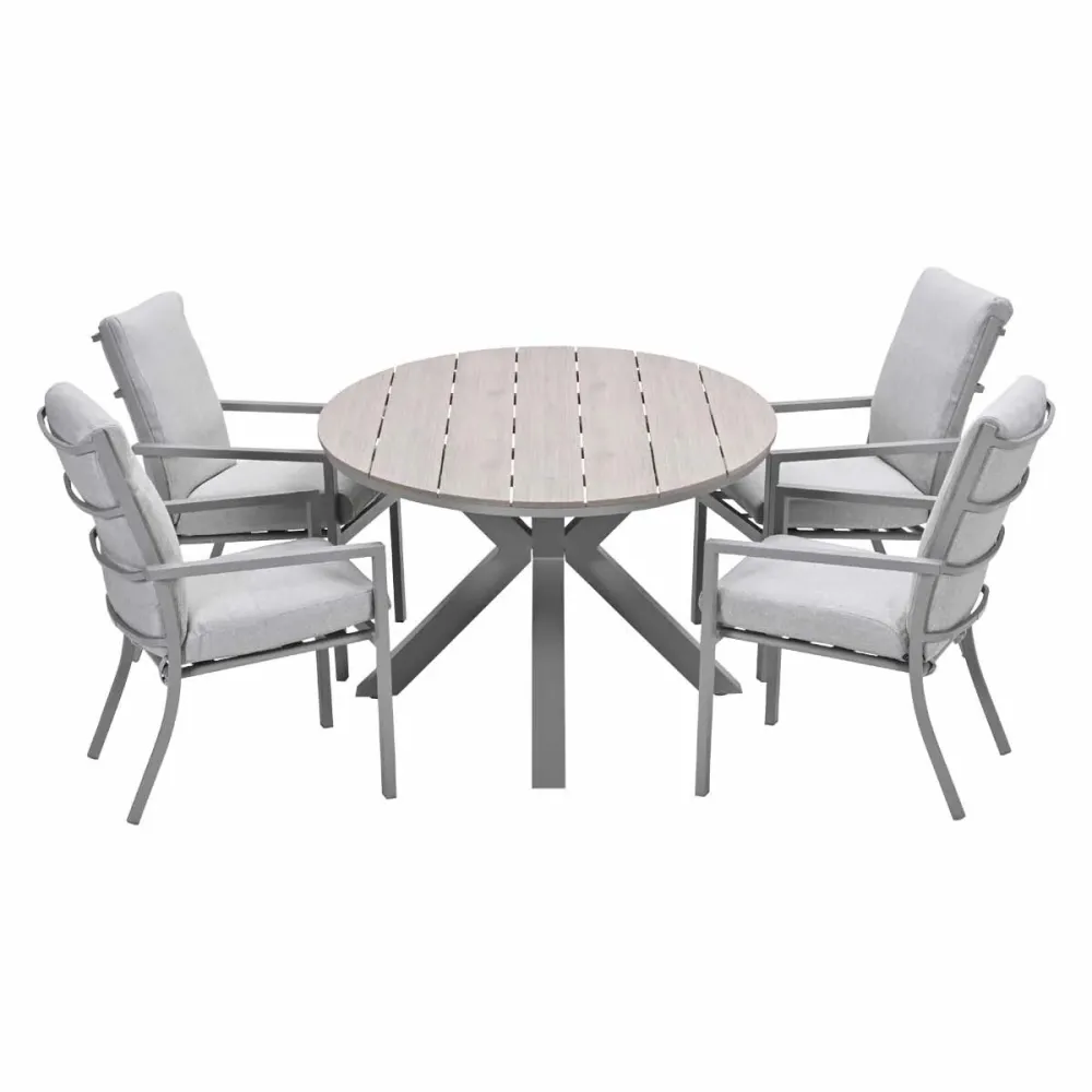 Garden Impressions tuinset Senja - Tulli - valley sand - 180x115 cm - 5-delig