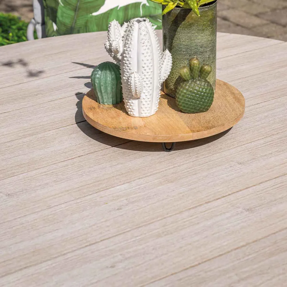 Garden Impressions tuinset Tarera - Tulli - dakar sand - Ø148x75 cm - 6-delig