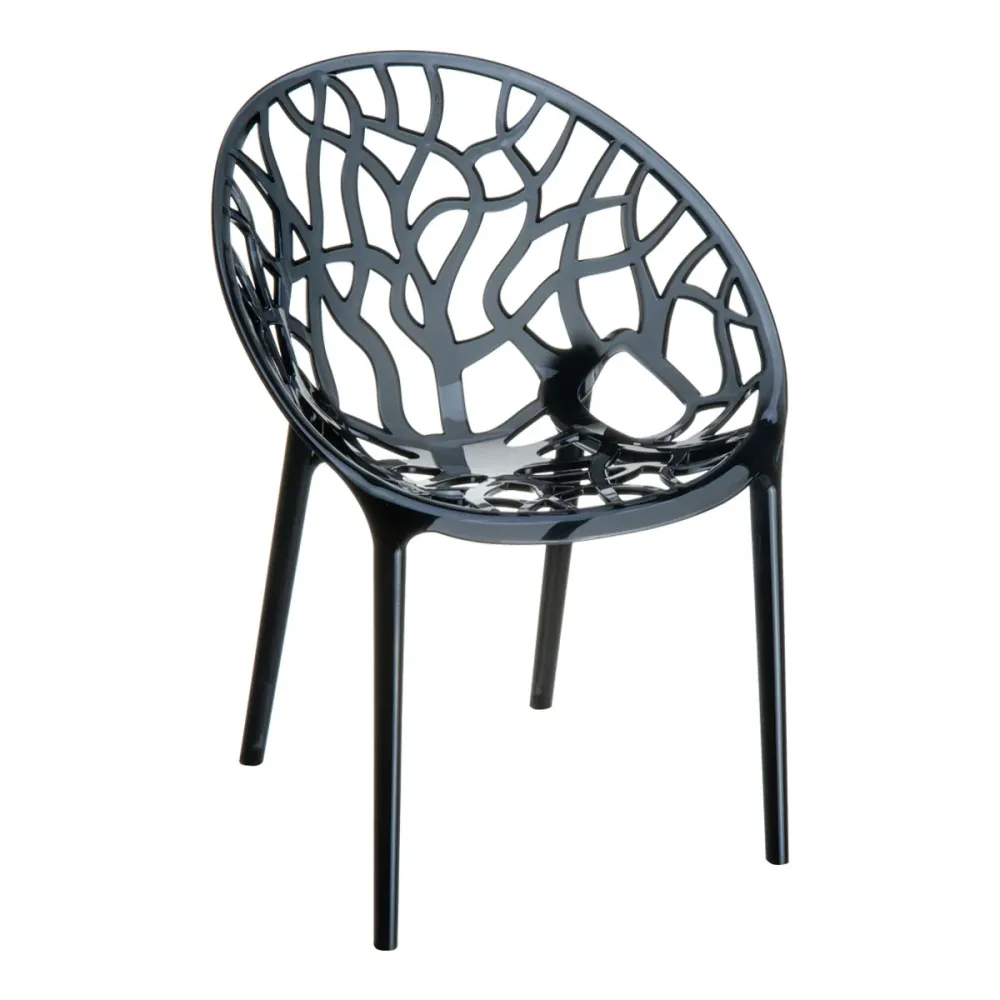 Garden Impressions tuinstoel Crystal - zwart