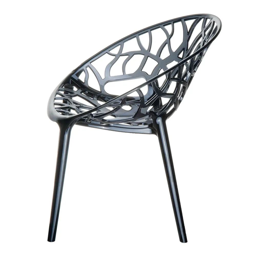 Garden Impressions tuinstoel Crystal - zwart