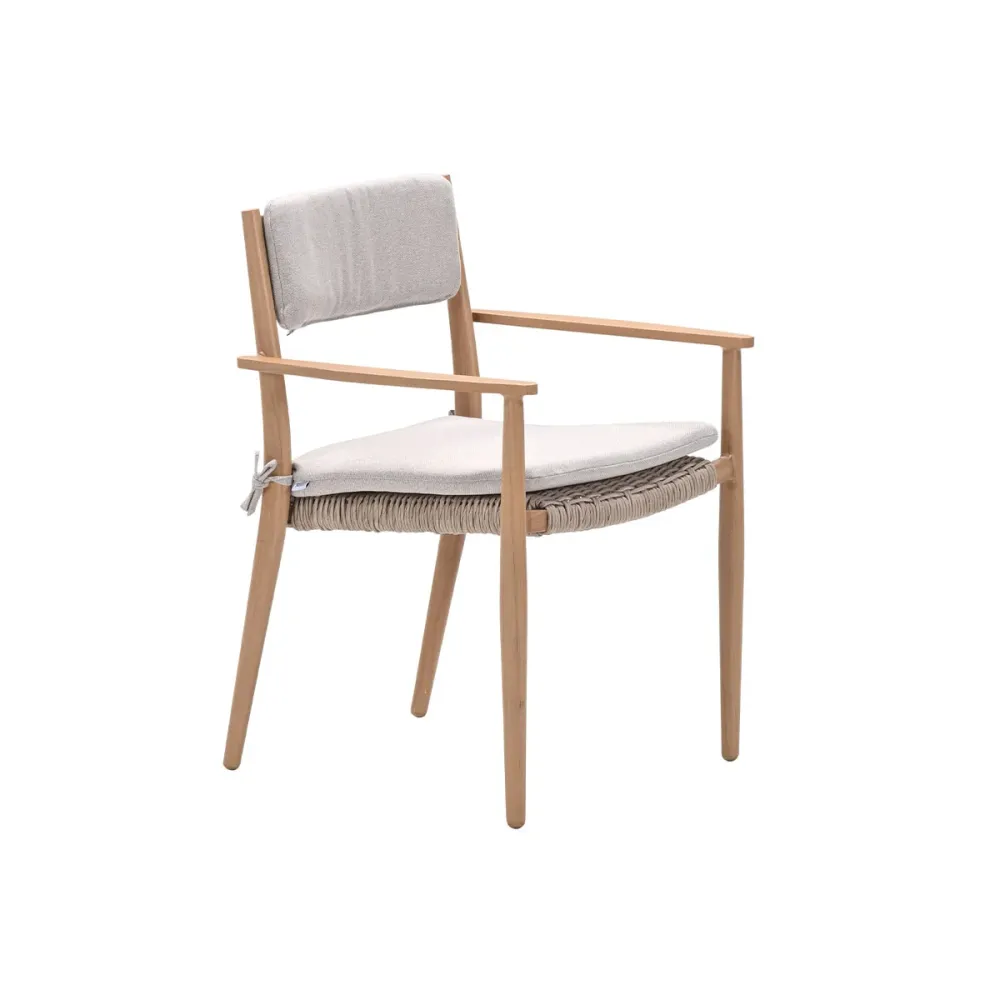 Garden Impressions tuinstoel Lily light teak look