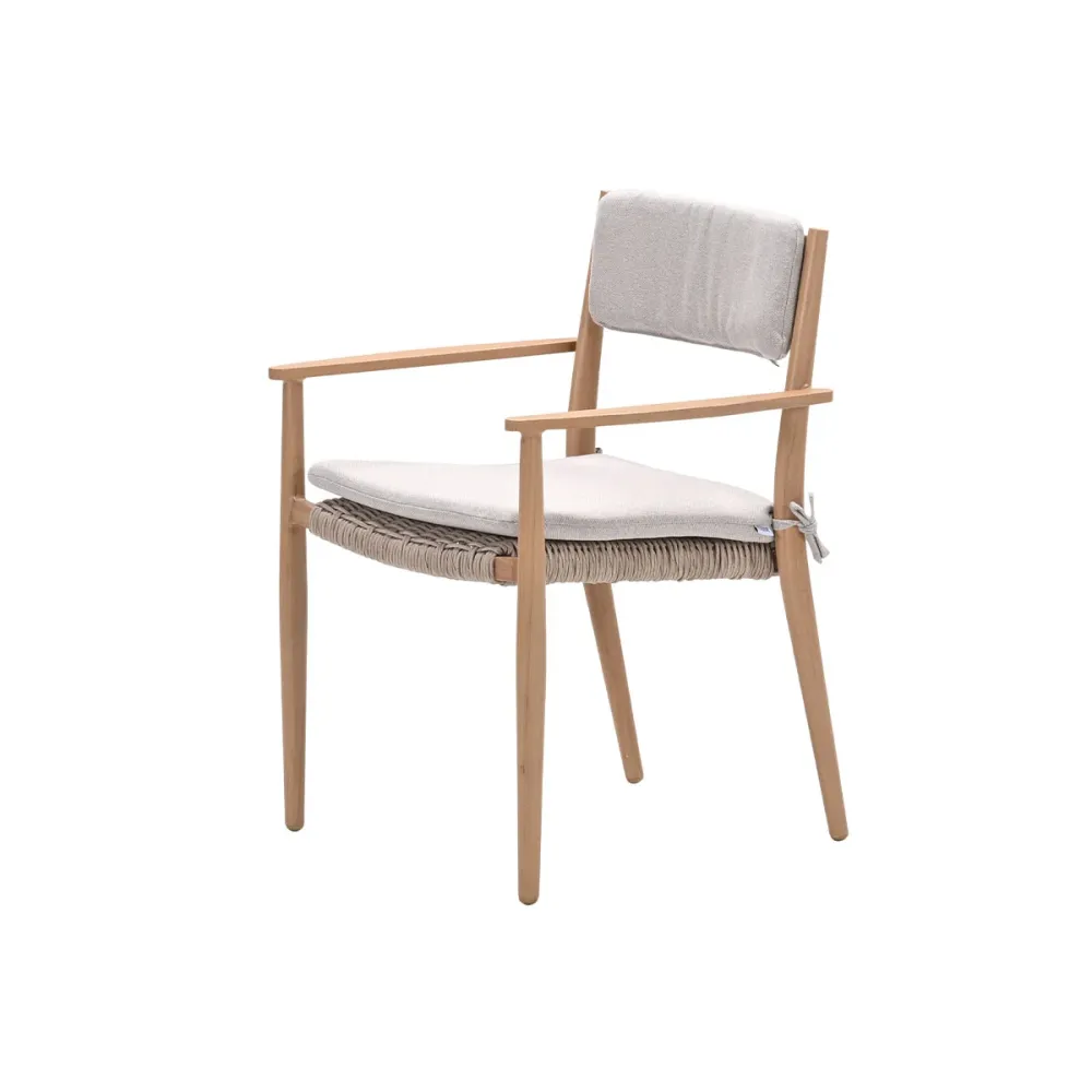 Garden Impressions tuinstoel Lily light teak look