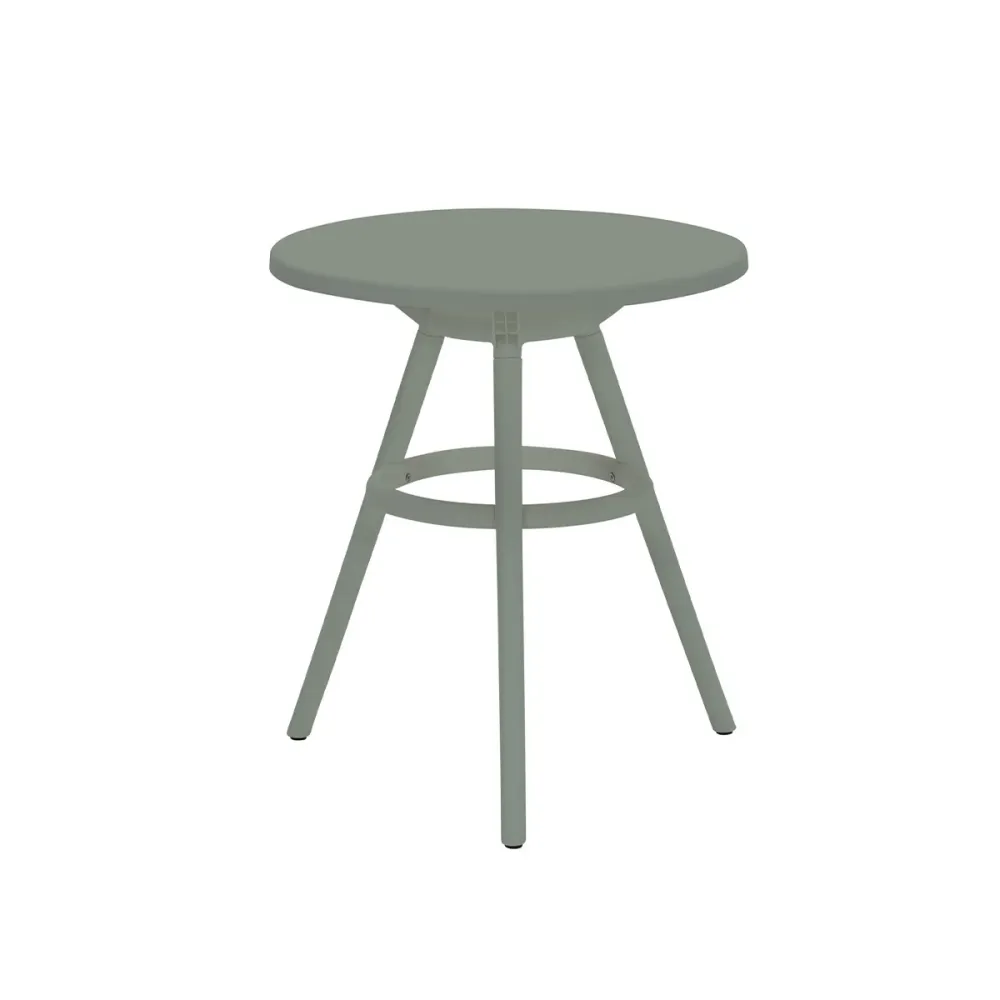 Garden Impressions tuintafel Faria olijf kleurig - Ø60 cm