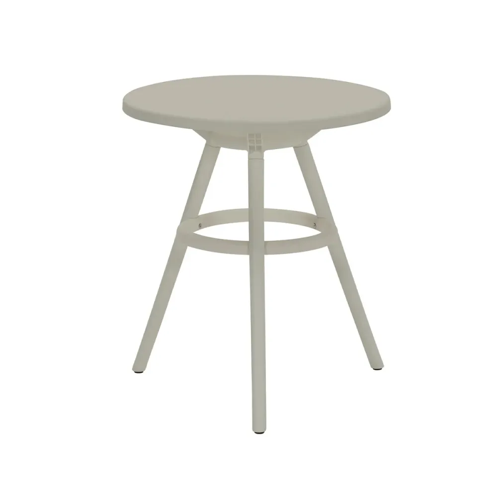 Garden Impressions tuintafel Faria zand kleurig - Ø60 cm