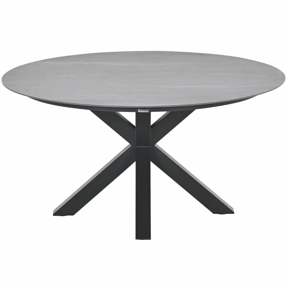 Garden Impressions tuintafel Stijn Napoli grey - Ø150 cm