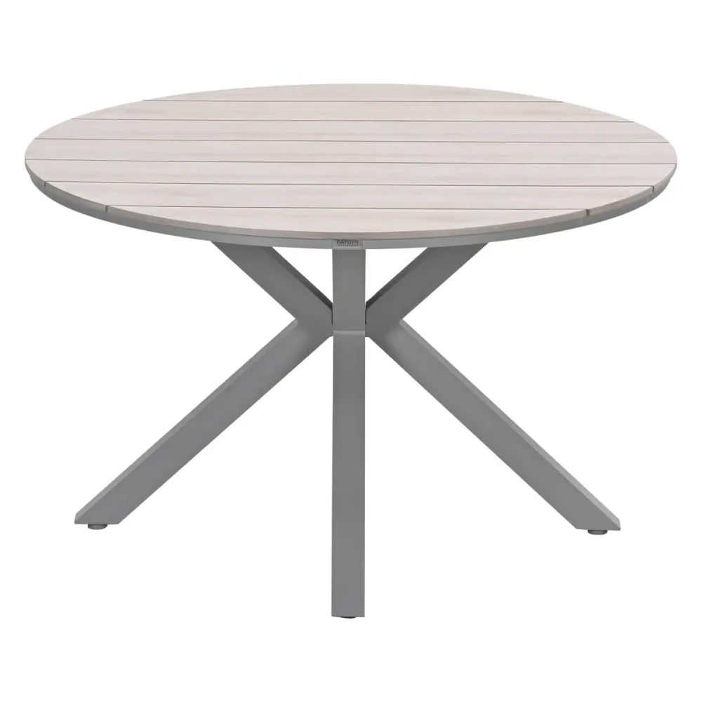 Garden Impressions tuintafel Tulli light teak vironwood - Ø122 cm - rond