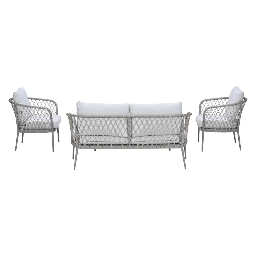 Garden Impressionsloungeset Stella taupe - natural sand