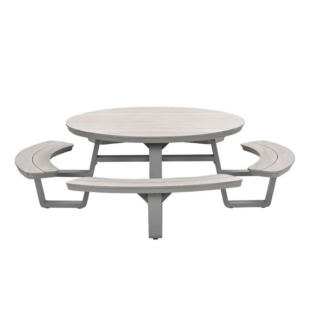 Garden Impressionspicknick set Sarria Ø148 x 75 cm - taupe