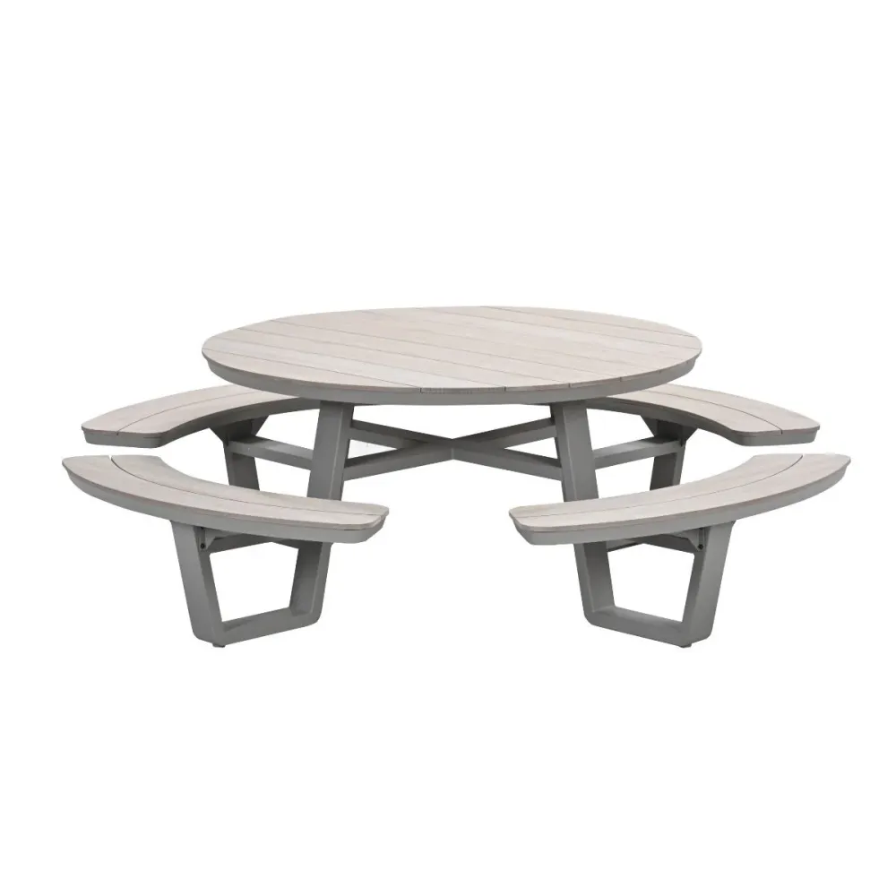 Garden Impressionspicknick set Sarria Ø148 x 75 cm - taupe