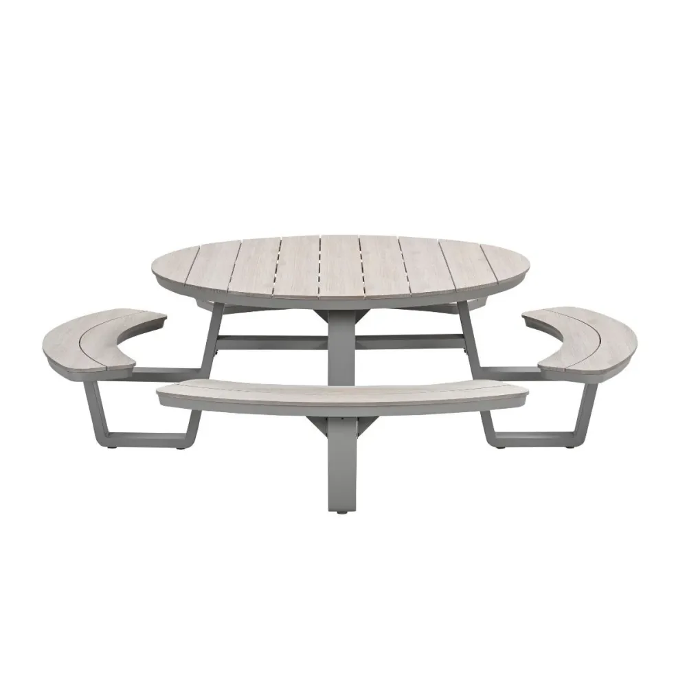 Garden Impressionspicknick set Sarria Ø148 x 75 cm - taupe