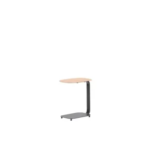 Lucca laptop tafel - 45x30xH51cm - carbon black - teaklook Garden Impressions
