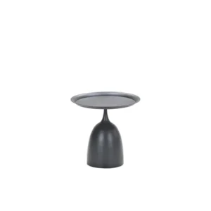 Mioala bijzettafel - diameter 50xH48 cm - carbon black Garden Impressions