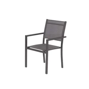 Moon dining fauteuil - carbon black - antraciet Garden Impressions
