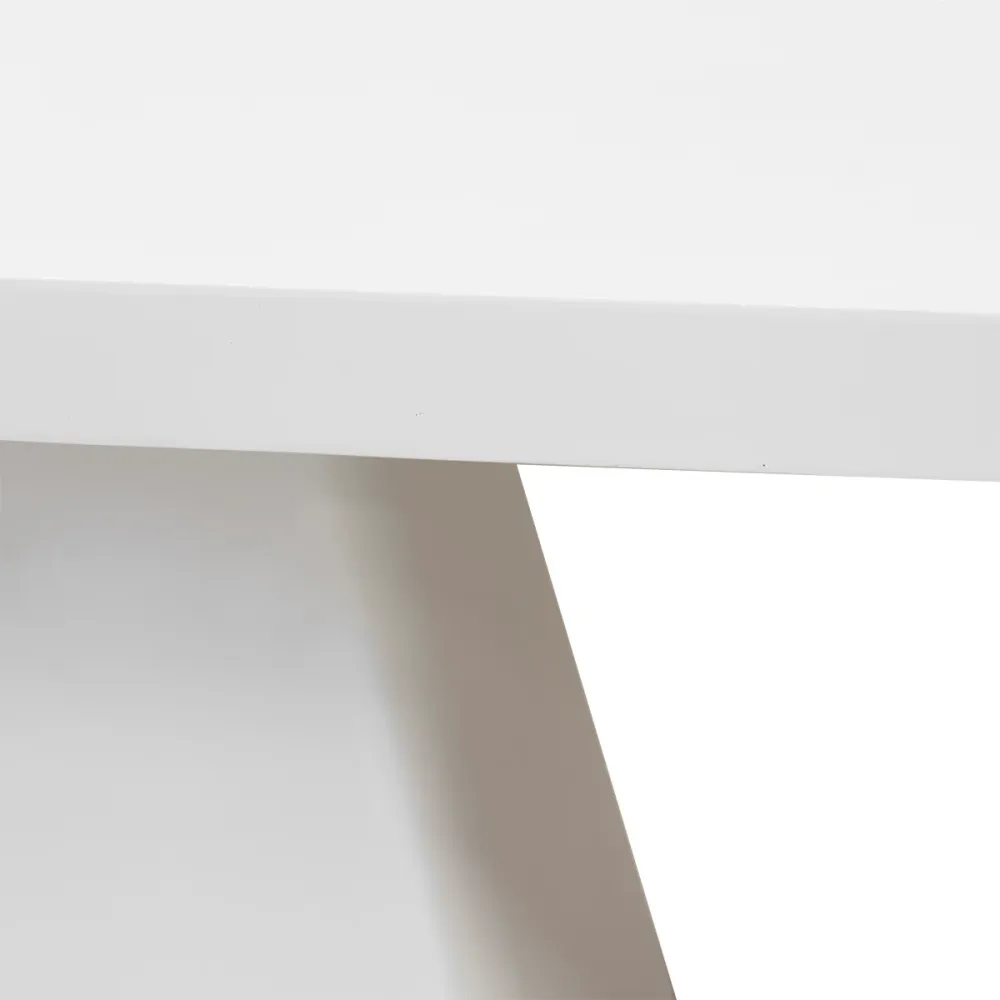 Giga Meubel Tuintafel Avia - Rechthoek 240cm - Wit Eco Composiet