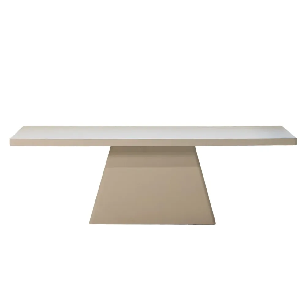 Giga Meubel Tuintafel Avia - Rechthoek 240cm - Beige Eco Composiet