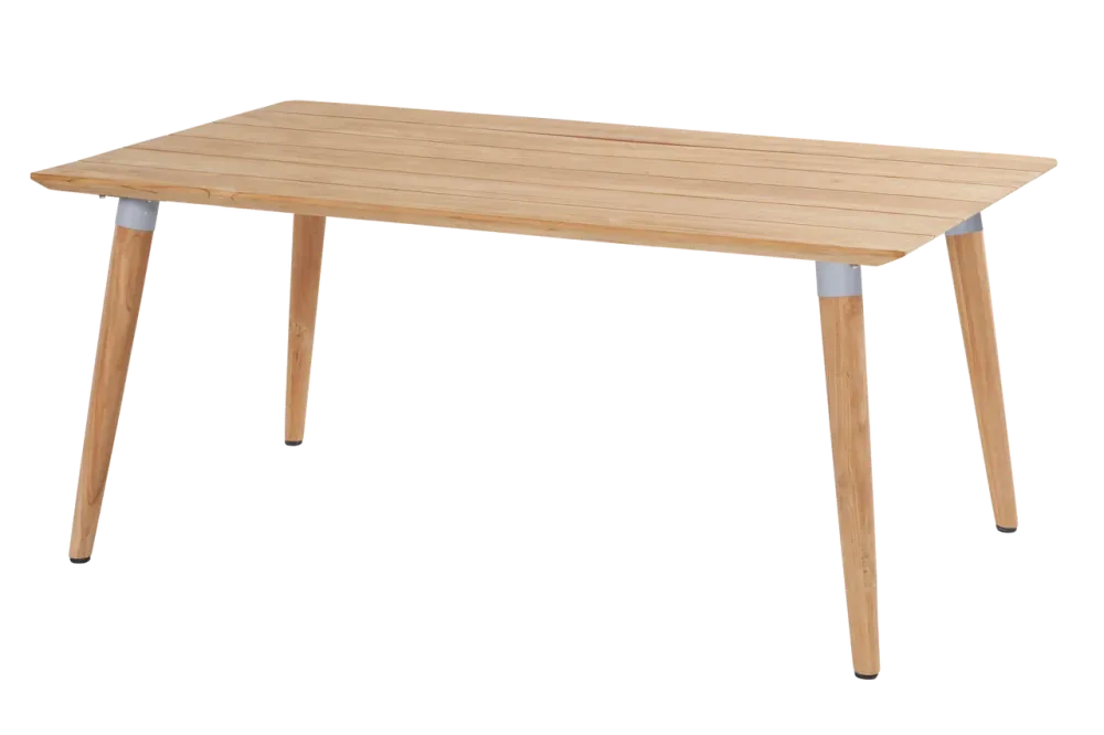 Hartman Tuintafel Sophie Studio - Naturel/Grijs Teakhout - 170x100x76cm