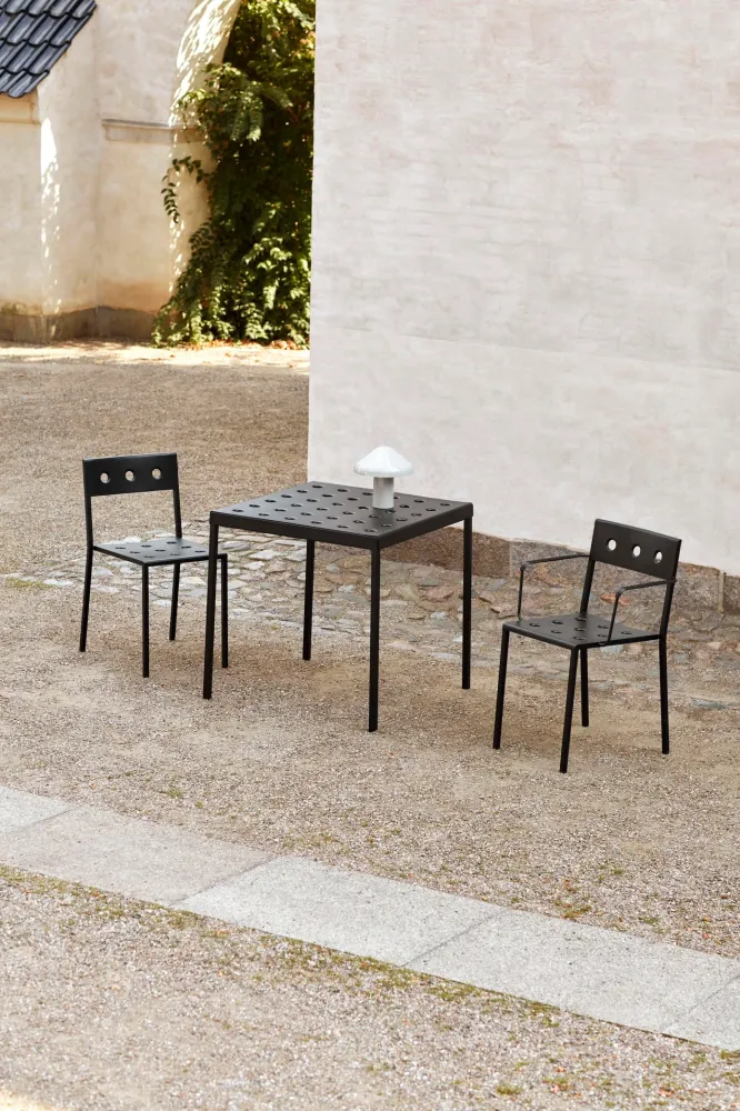 HAY Balcony tuintafel 76x75 cm chalk beige